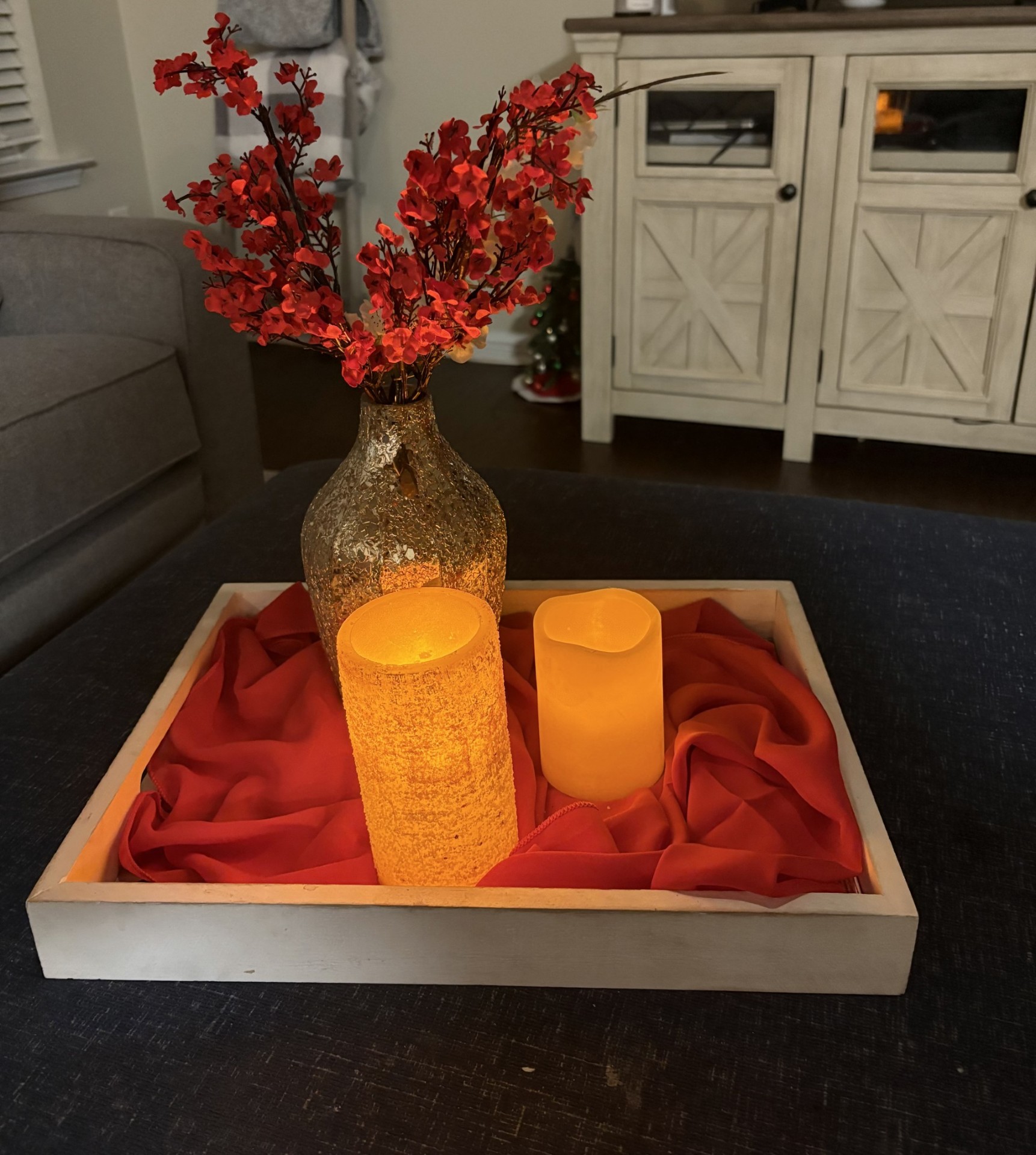 Autumn Candlelight Centerpiece